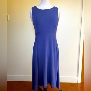 Eileen Fisher sleeveless purple dress